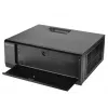 Caixa de PC Silverstone GD10 HTPC preto