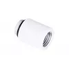 Conector de tubo Alphacool 17568 branco rosca de 1/4 polegadas 20 mm de profundidade
