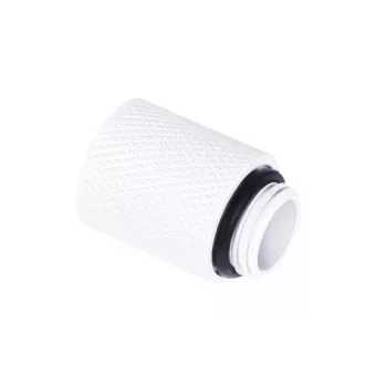 Conector de tubo Alphacool 17568 branco rosca de 1/4 polegadas 20 mm de profundidade