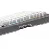 Glorious GMMK 3 Pro 75 % teclado gaming sem fios, Pre-Built, switches Fox, US ANSI, prateado