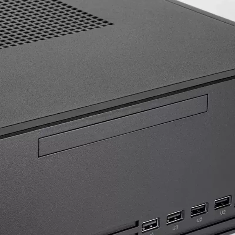 SilverStone MILO 11 SST-ML11B Caixa de PC desktop Micro-ATX fina
