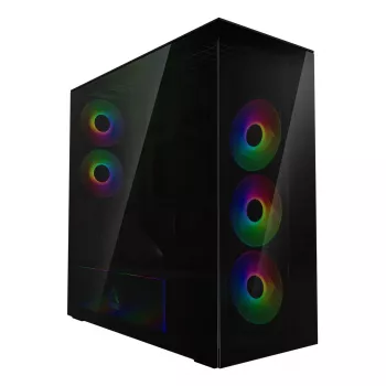 Caixa de PC ARCTIC Xtender VG (preto) Premium E-ATX com montagem vertical de GPU