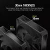 Ventoinha Corsair RS140 MAX Ventoinha para caixa de computador 14 cm preto 2 unid.