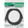 Cabo de rede InLine S/FTP PiMF Cat.6A sem halogéneos 500 MHz preto 3 m