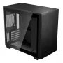 Caixa de PC Aerocool Stormfront Mini Mini Tower Preto ATX Fonte lateral Ventoinha 120mm