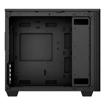 Caixa de PC Aerocool Stormfront Mini Mini Tower Preto ATX Fonte lateral Ventoinha 120mm