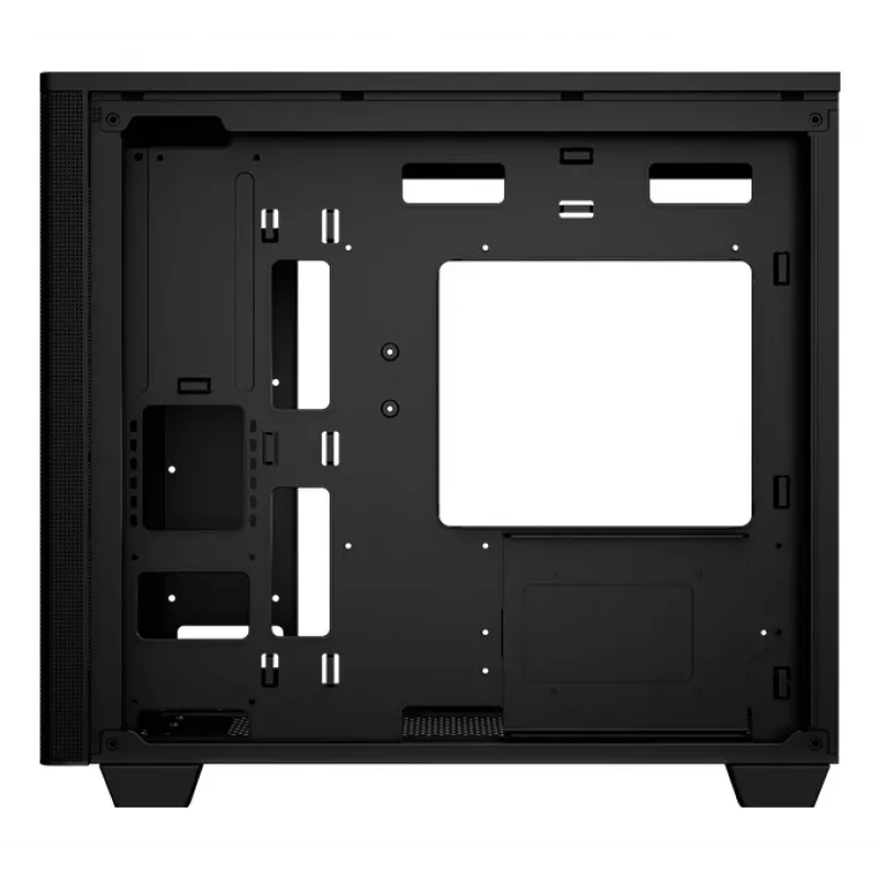 Caixa de PC Aerocool Stormfront Mini Mini Tower Preto ATX Fonte lateral Ventoinha 120mm