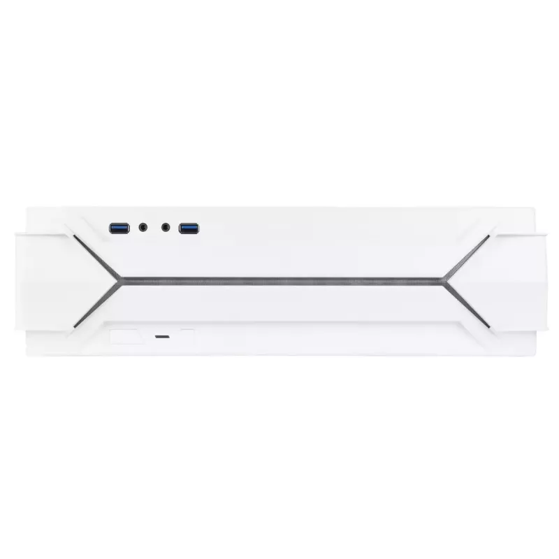 Caixa de PC Silverstone RVZ03-ARGB Desktop branca