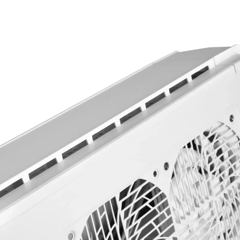 Caixa de PC Silverstone RVZ03-ARGB Desktop branca