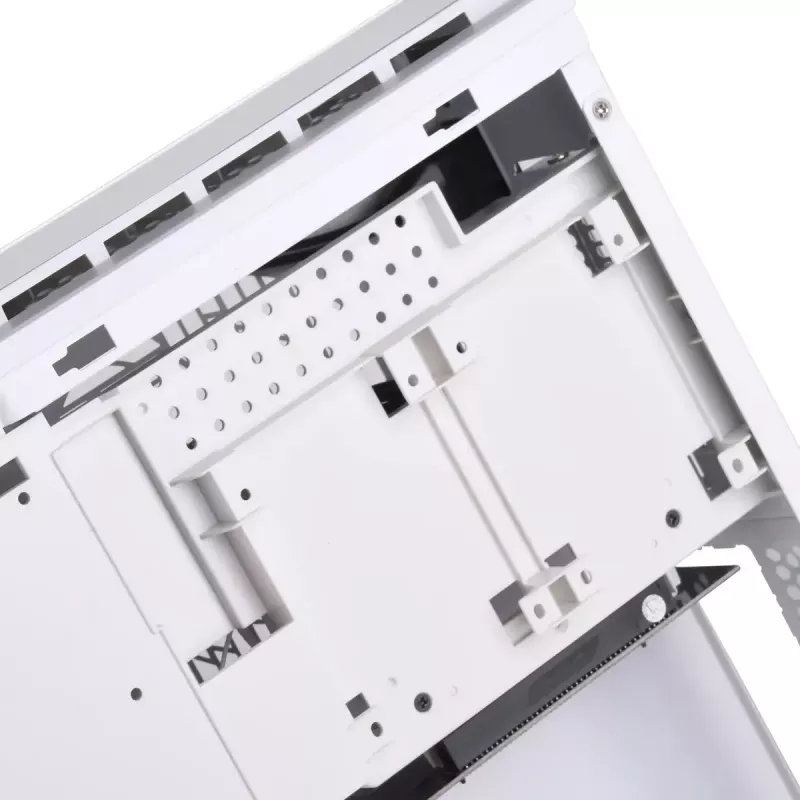 Caixa de PC Silverstone RVZ03-ARGB Desktop branca