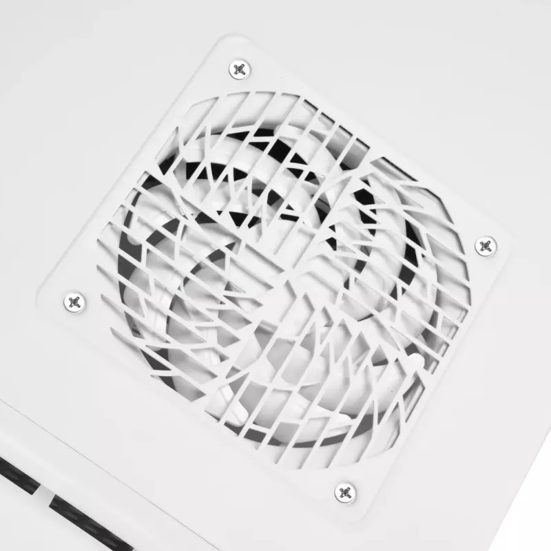 Caixa de PC Silverstone RVZ03-ARGB Desktop branca