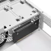 Caixa de PC Silverstone RVZ03-ARGB Desktop branca