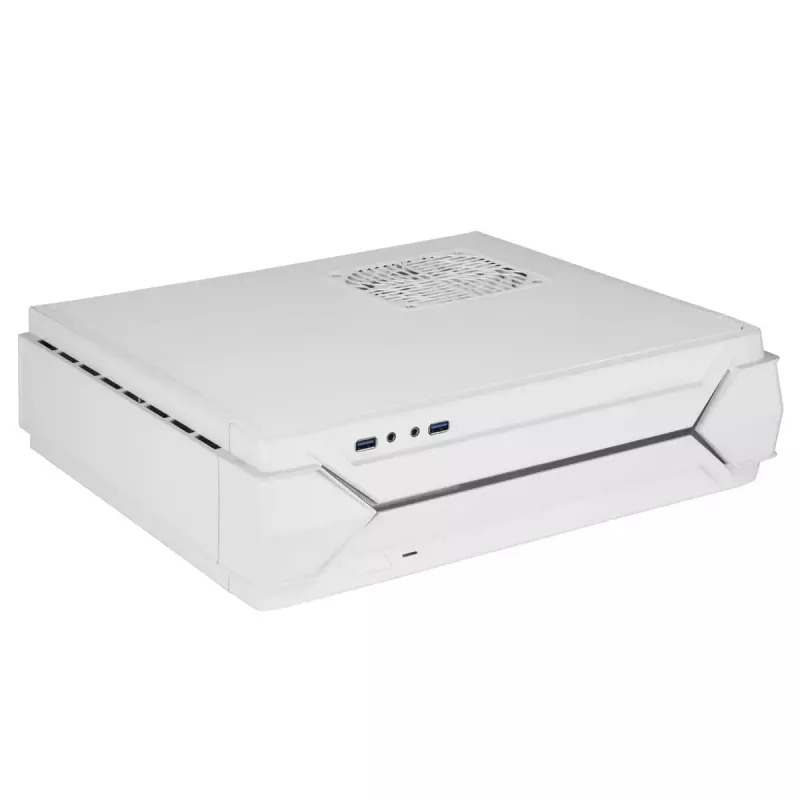 Caixa de PC Silverstone RVZ03-ARGB Desktop branca
