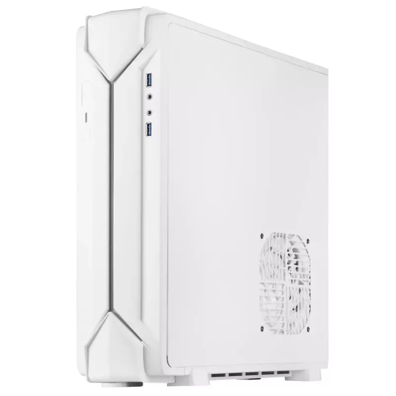 Caixa de PC Silverstone RVZ03-ARGB Desktop branca
