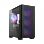 Caixa de PC Montech AIR 100 ARGB Mini Tower preta