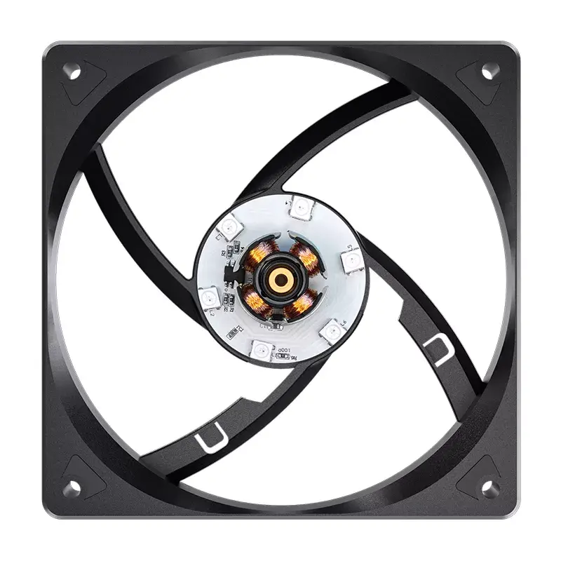 Dissipador de ar Jonsbo CR-1000 EVO 12 cm preto 600-1500 rpm