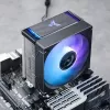 Dissipador de ar Jonsbo CR-1000 EVO 12 cm preto 600-1500 rpm