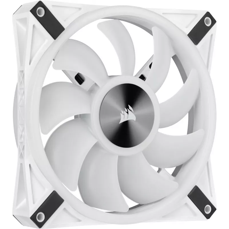 Ventoinha LED CORSAIR - série QL branca QL140 RGB 140mm RGB embalagem individual