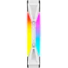 Ventoinha LED CORSAIR - série QL branca QL140 RGB 140mm RGB embalagem individual