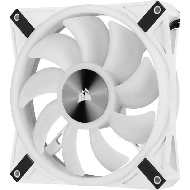 Ventoinha LED CORSAIR - série QL branca QL140 RGB 140mm RGB embalagem individual