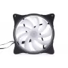 Alphacool Rise Aurora 24837 ventoinha de caixa PWM, 140 mm, preta
