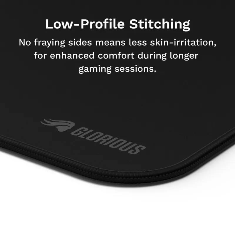 Tapete de rato Glorious Gaming Glorious Tapete de rato 2 XL Extended Stitched preto