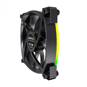 Módulo de ventoinha Montech AX120 PWM 120mm 12V preto 3-Pin 4-Pin