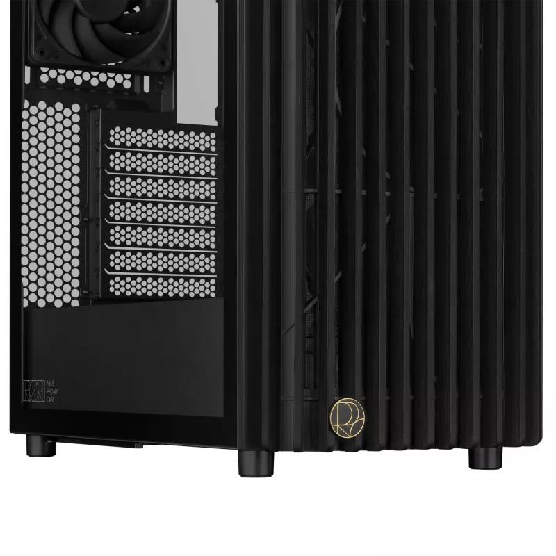 ASUS ProArt PA401 Wood Edition TG PWM 90DC00M0-B39000 caixa de PC, Midi Tower, ATX, vidro temperado, 2x USB 3.2, preta
