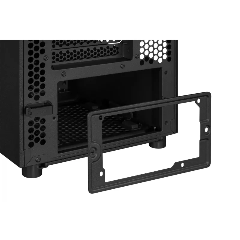 ASUS ProArt PA401 Wood Edition TG PWM 90DC00M0-B39000 caixa de PC, Midi Tower, ATX, vidro temperado, 2x USB 3.2, preta