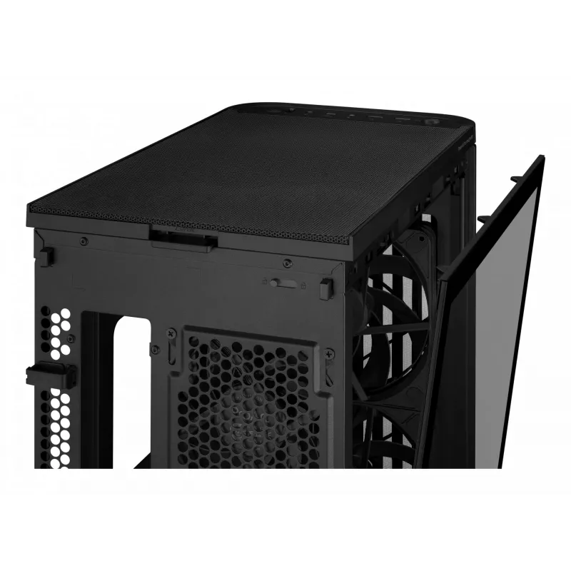 ASUS ProArt PA401 Wood Edition TG PWM 90DC00M0-B39000 caixa de PC, Midi Tower, ATX, vidro temperado, 2x USB 3.2, preta