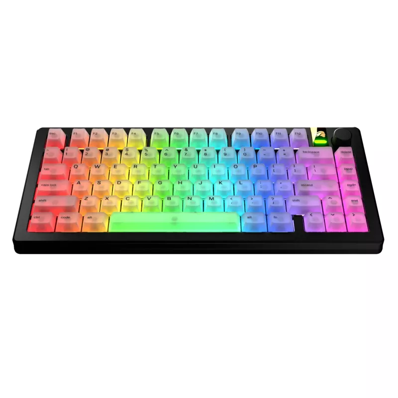 Teclas GLORIOUS Polychroma V2 RGB layout US — conjunto de substituição para teclados mecânicos