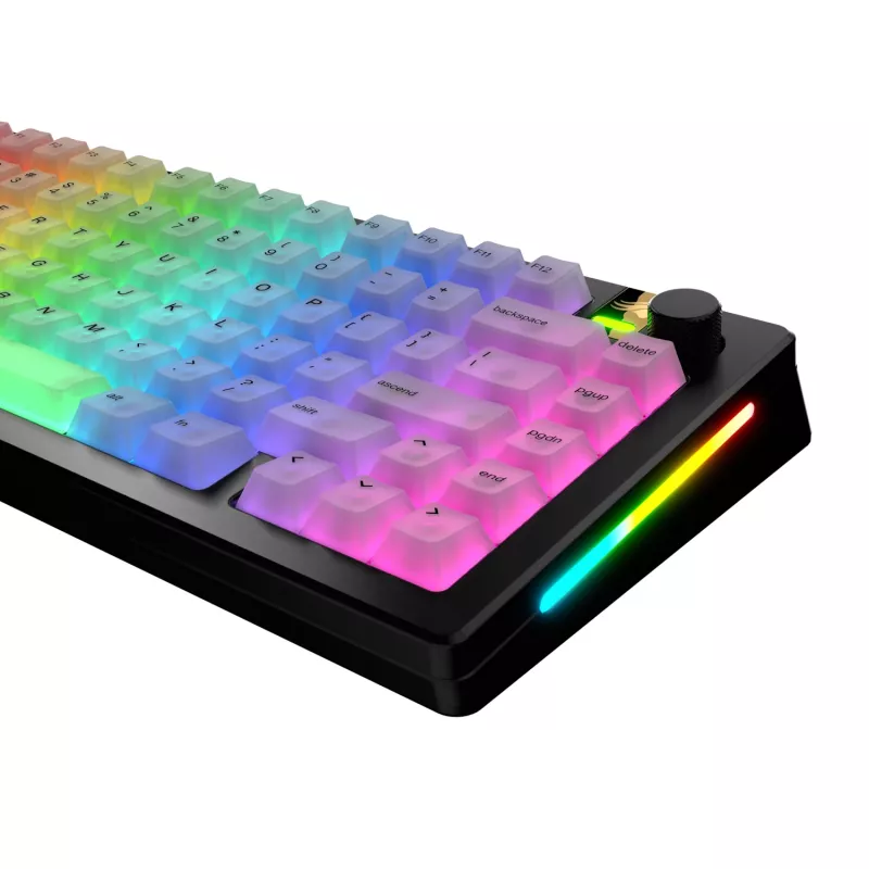 Teclas GLORIOUS Polychroma V2 RGB layout US — conjunto de substituição para teclados mecânicos