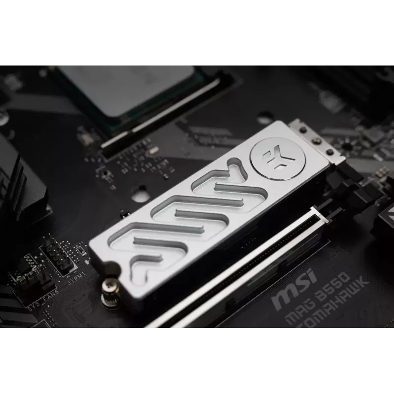 EK Water Blocks EK-Quantum Convection M.2 NVMe dissipador para SSD, prateado