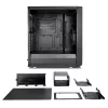 Caixa de PC Fractal Design Meshify C Midi Tower preta