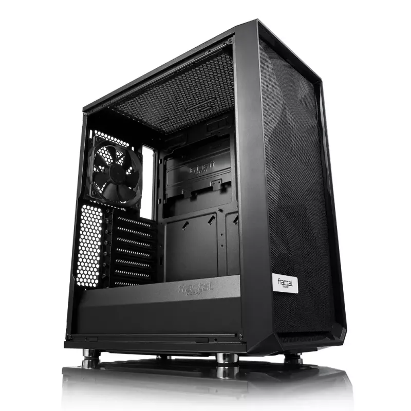 Caixa de PC Fractal Design Meshify C Midi Tower preta