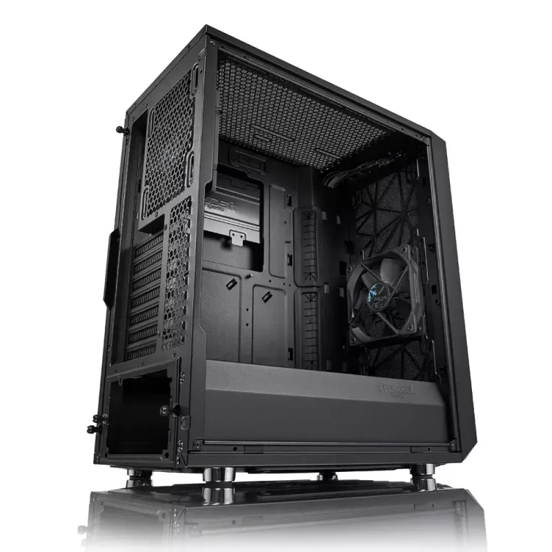 Caixa de PC Fractal Design Meshify C Midi Tower preta