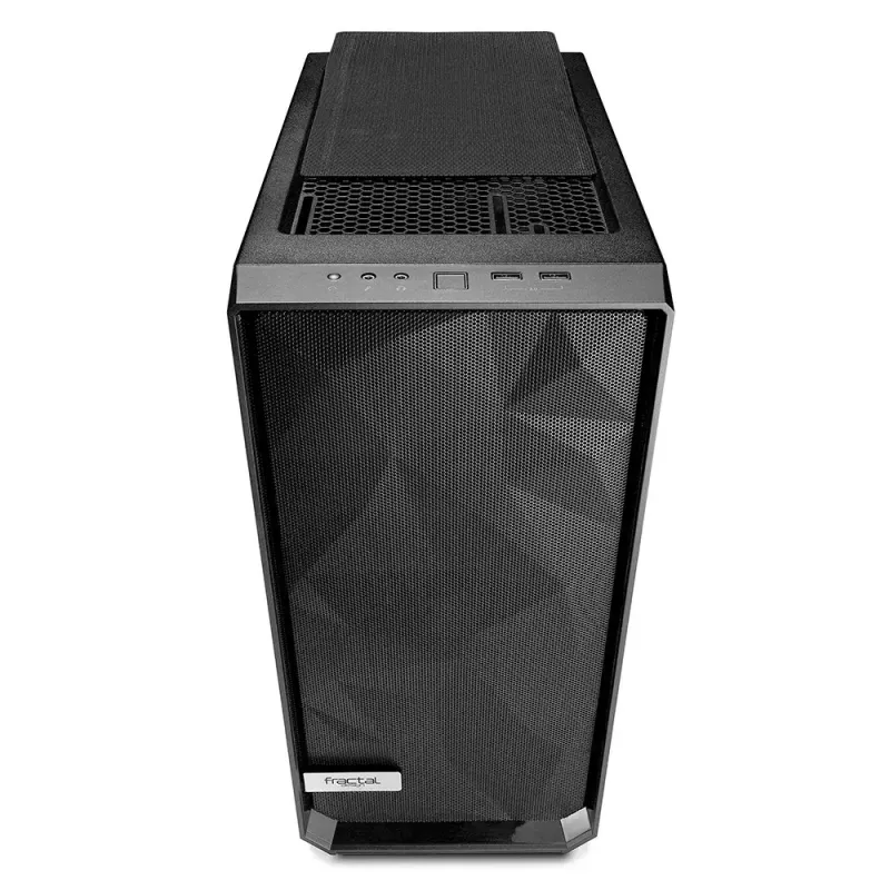 Caixa de PC Fractal Design Meshify C Midi Tower preta
