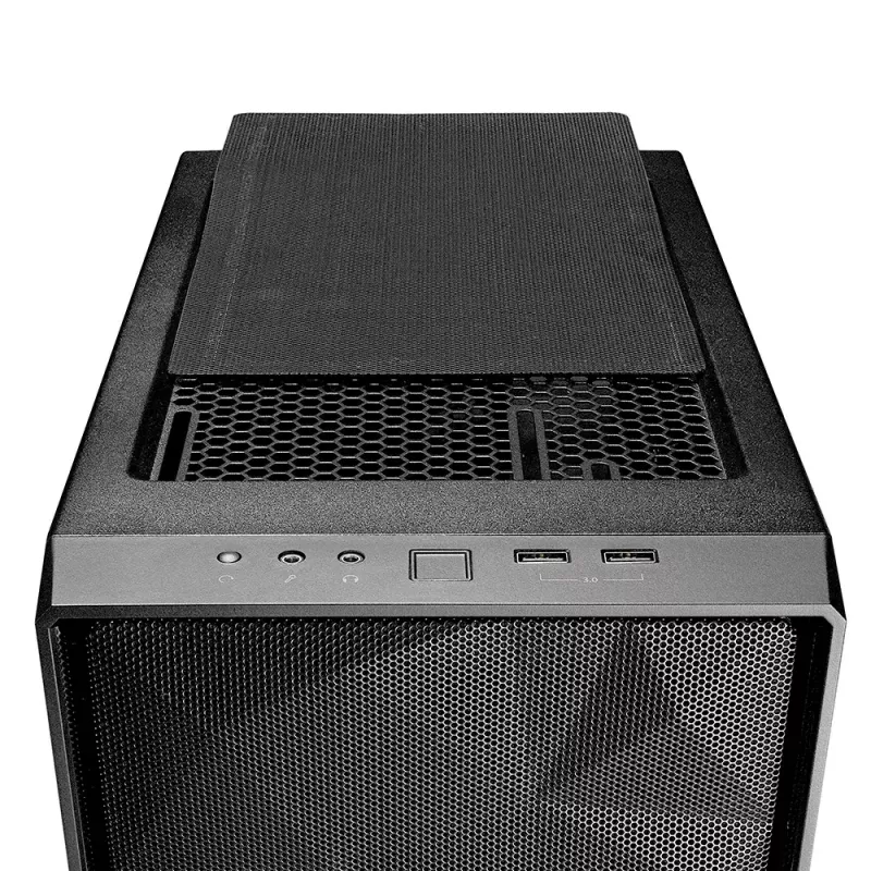 Caixa de PC Fractal Design Meshify C Midi Tower preta
