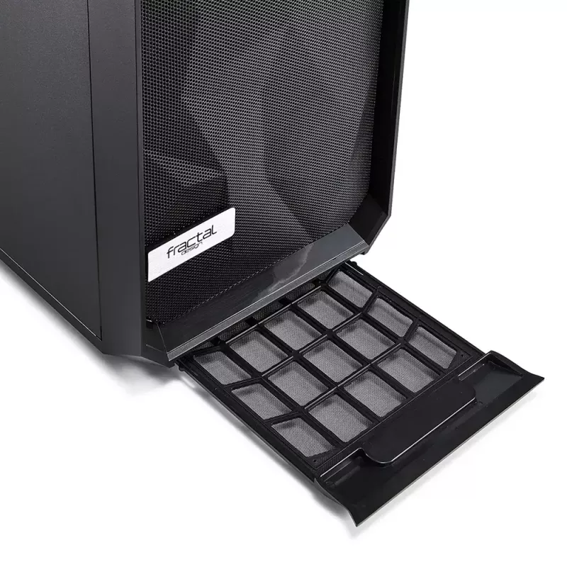 Caixa de PC Fractal Design Meshify C Midi Tower preta