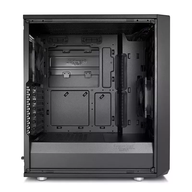 Caixa de PC Fractal Design Meshify C Midi Tower preta