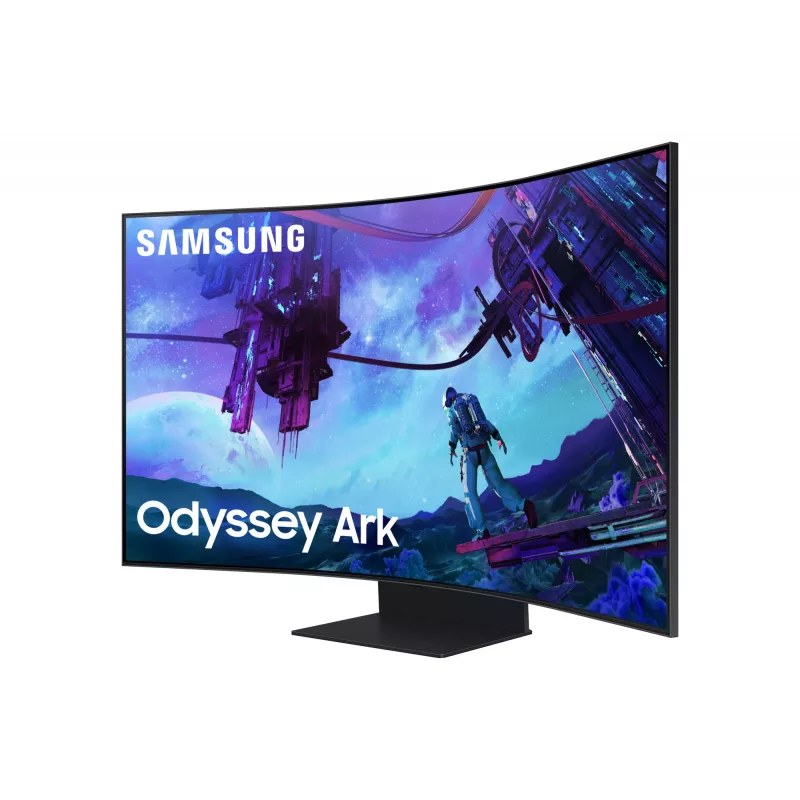 Monitor de computador Samsung G97NC 139,7 cm (55 polegadas) 3840 x 2160 píxeis 4K Ultra HD LED preto