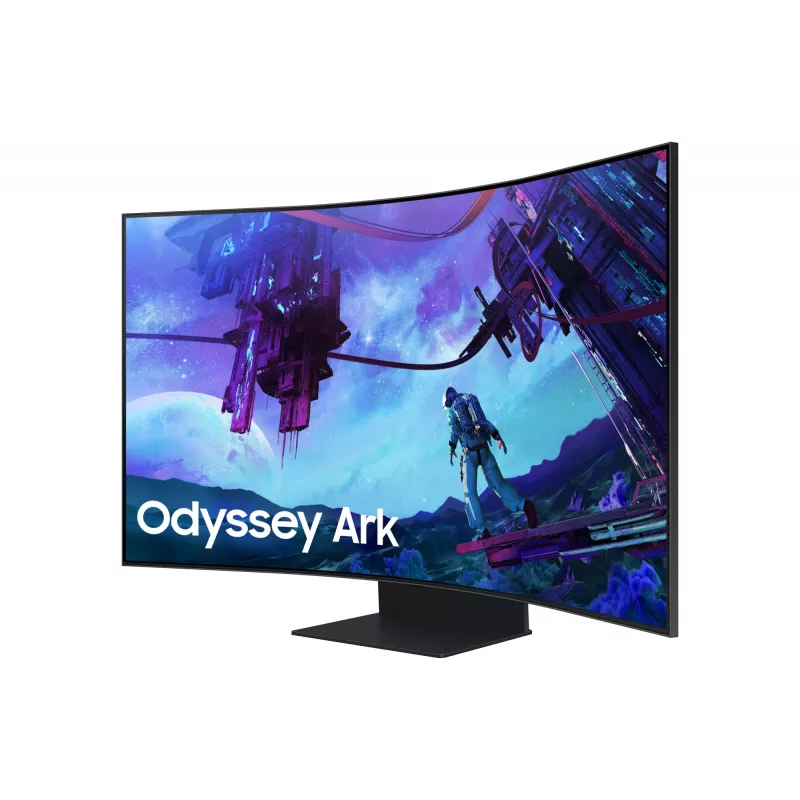 Monitor de computador Samsung G97NC 139,7 cm (55 polegadas) 3840 x 2160 píxeis 4K Ultra HD LED preto