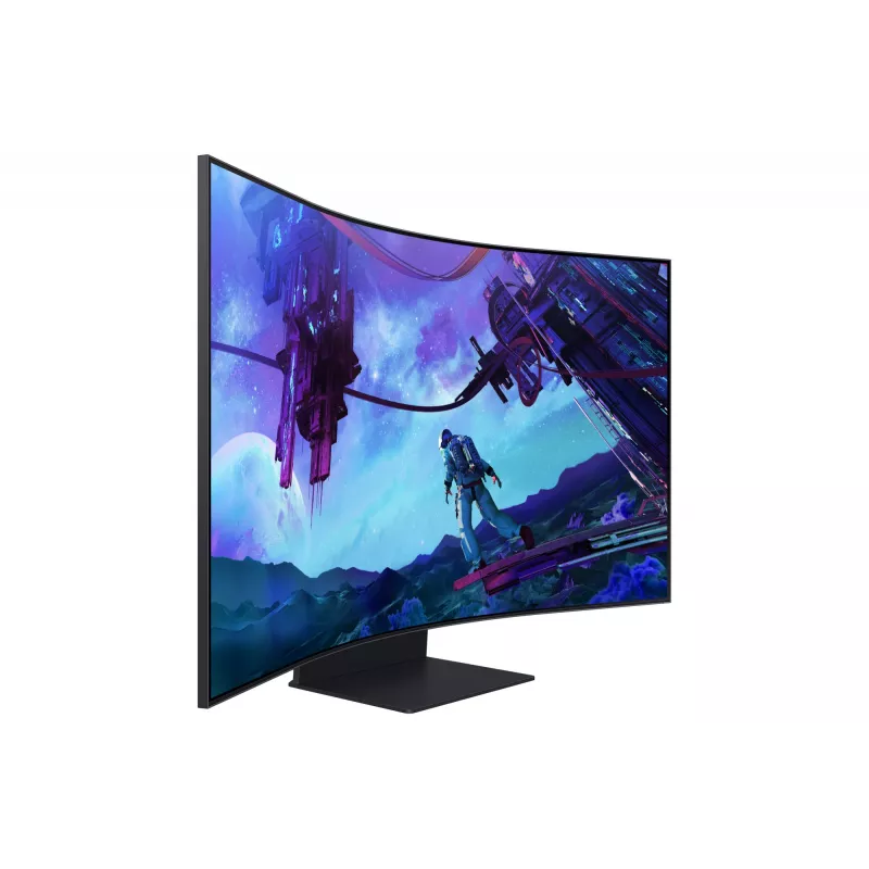 Monitor de computador Samsung G97NC 139,7 cm (55 polegadas) 3840 x 2160 píxeis 4K Ultra HD LED preto