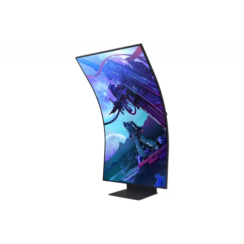 Monitor de computador Samsung G97NC 139,7 cm (55 polegadas) 3840 x 2160 píxeis 4K Ultra HD LED preto