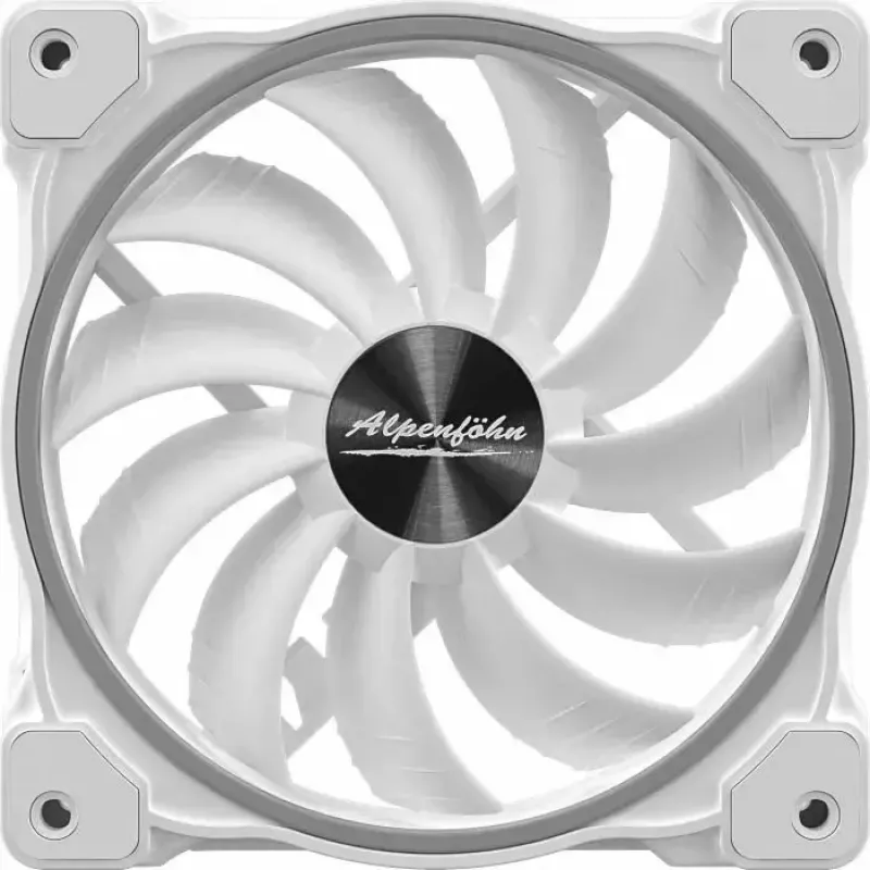 Ventoinha de caixa Alpenföhn Wing Boost 3 ARGB High Speed 120 mm, 36,8 dB (ruído máx.)