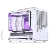 Caixa de computador Jonsbo Jonsplus Z20 Mesh Mini Tower Micro-ATX branca