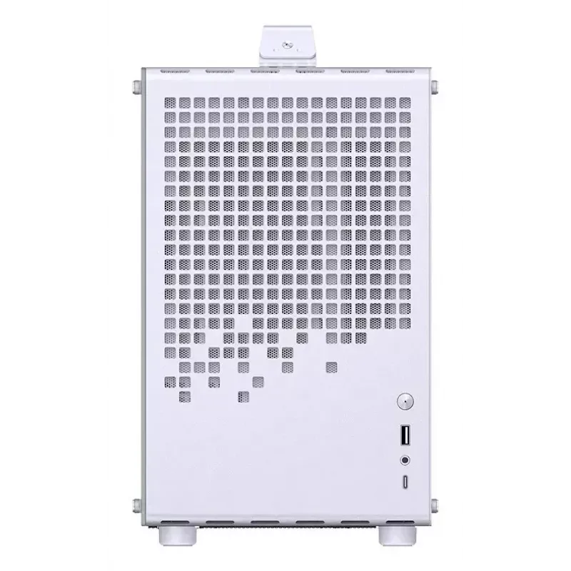 Caixa de computador Jonsbo Jonsplus Z20 Mesh Mini Tower Micro-ATX branca