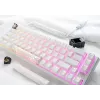Teclado Ducky One 3 Classic Pure White SF Gaming USB Mechanical 67 teclas RGB