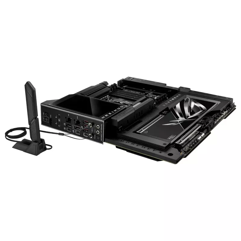 Placa-mãe ASUS ROG MAXIMUS Z890 EXTREME — Intel Z890, LGA 1851, Extended ATX, DDR5, 4 DIMM, Wi‑Fi 7, 10Gb Ethernet