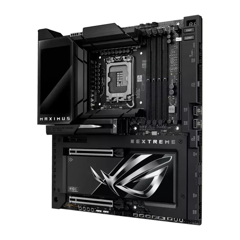 Placa-mãe ASUS ROG MAXIMUS Z890 EXTREME — Intel Z890, LGA 1851, Extended ATX, DDR5, 4 DIMM, Wi‑Fi 7, 10Gb Ethernet